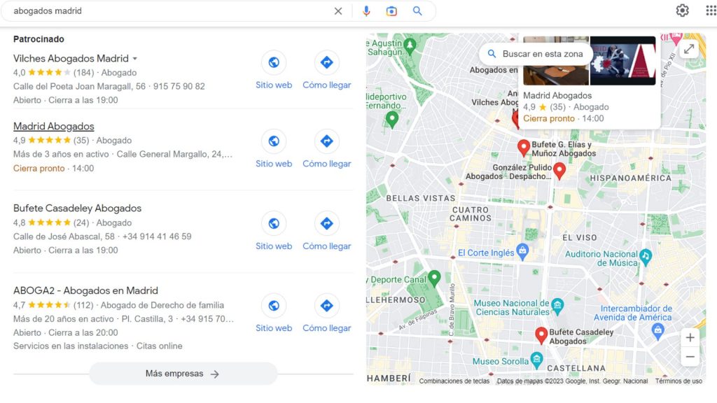 Captura Google Maps